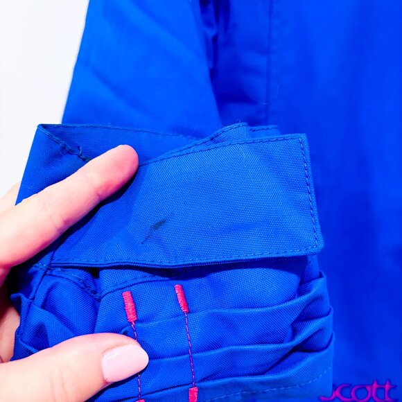 SCOTT Blue Pink Winter Ski Jacket Warm Insulated Coat | X-Small * - Picture 8 of 13